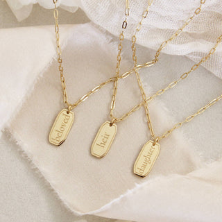 DAUGHTER NECKLACE, 1 JOHN 3:1