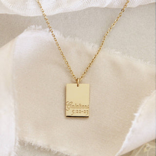 GALATIANS 5:22-23 NECKLACE