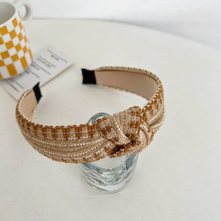 WOVEN RATTAN HEADBAND