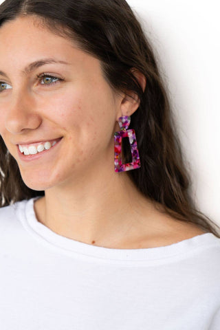 PARADISE PINK EARRINGS