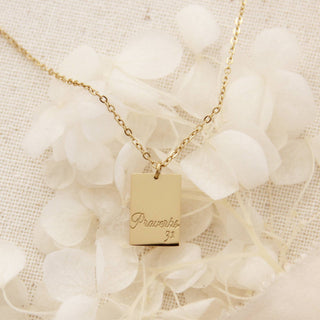 PROVERBS 31:30 NECKLACE