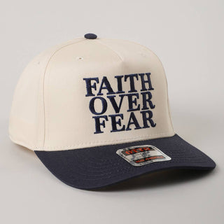 FAITH OVER FEAR TRUCKER HAT