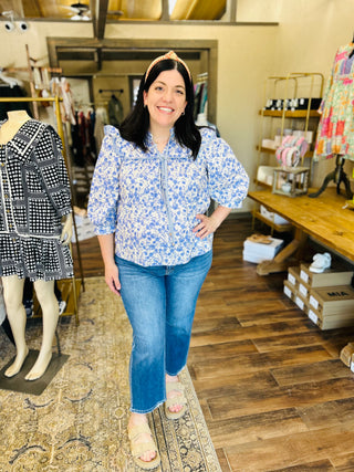 BOTANICAL BLOUSE