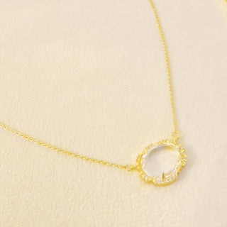 GLASS JEWELED NECKLACE