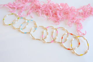 White Pearl Poppi Bracelet