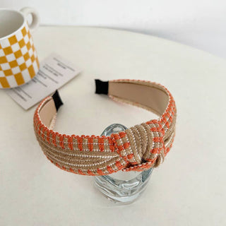 WOVEN RATTAN HEADBAND