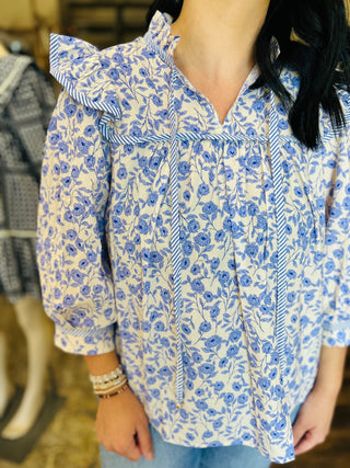 BOTANICAL BLOUSE