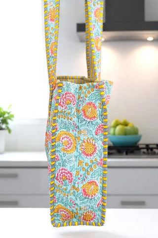 MEADOW FLORAL TOTE BAG