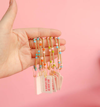 POPPI BRACELET- PINK AND ORANGE