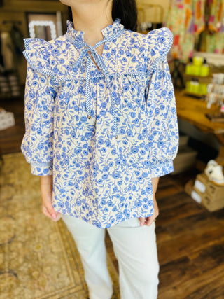 BOTANICAL BLOUSE