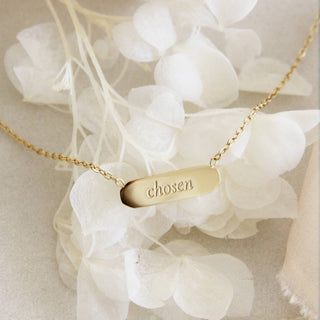 CHOSEN BAR NECKLACE