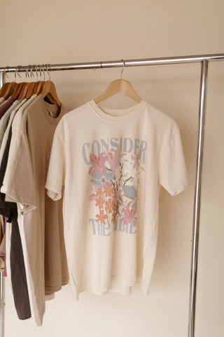 CONSIDER THE LILIES TSHIRT