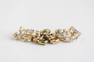 Diamond & Pearl Chunky Earrings