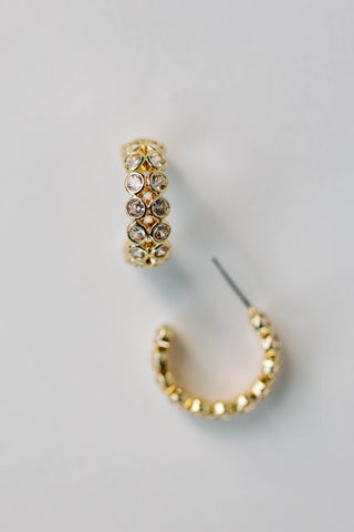 Double Diamond Chunky Earrings