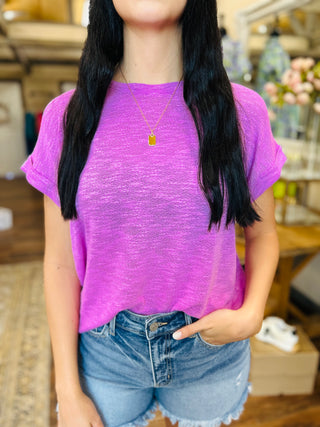 FREYA KNIT TOP