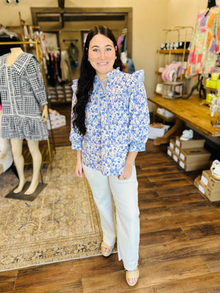 BOTANICAL BLOUSE