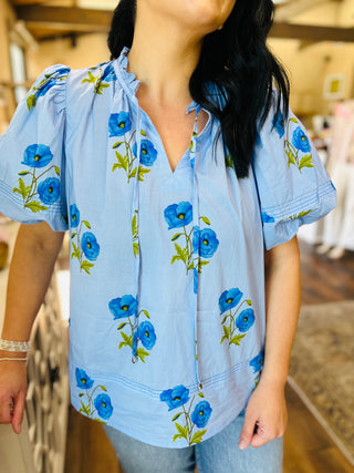 BLUE BLOOMS