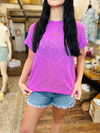 FREYA KNIT TOP