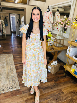 BLOOMING BEAUTY MIDI