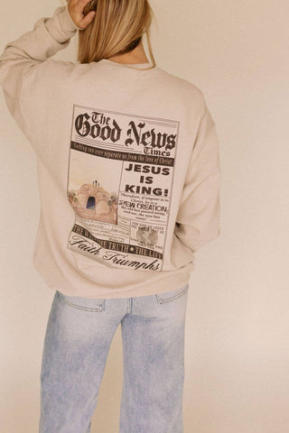 THE GOOD NEWS EASTER GRAPHIC TEE
