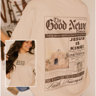 THE GOOD NEWS EASTER GRAPHIC TEE