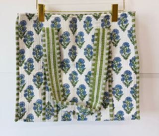 BLUE GARDEN TOTE
