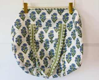 BLUE GARDEN DUFFLE