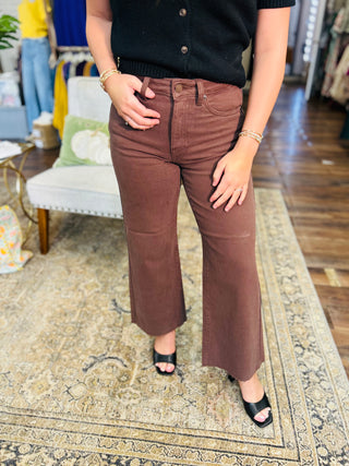 DARK ROAST WIDE LEG