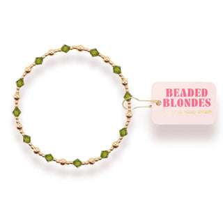 JUNE BRACELET- OLIVE