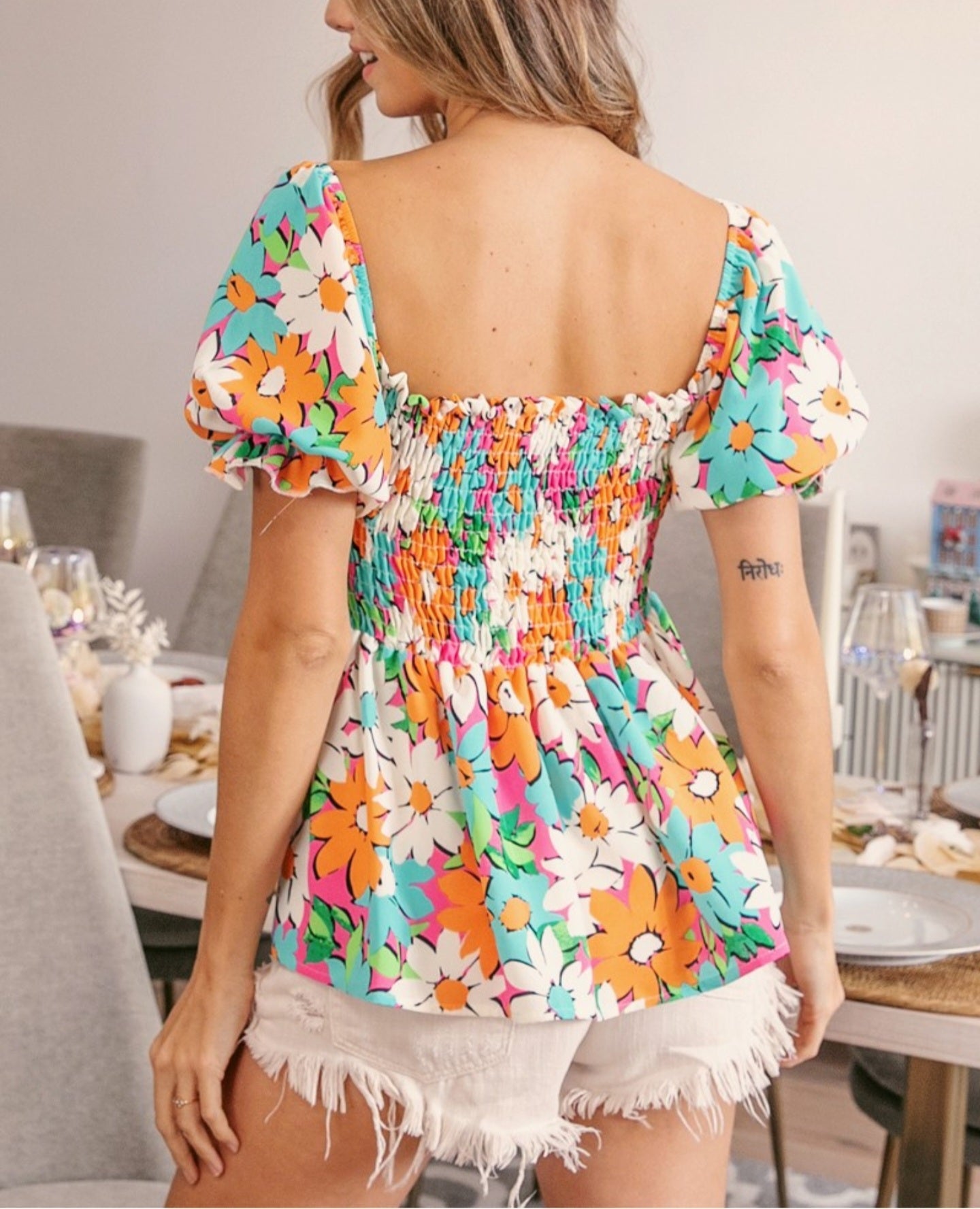 TIERED TAYLOR TOP