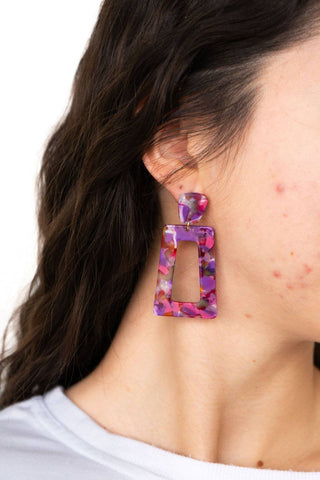 PARADISE PINK EARRINGS