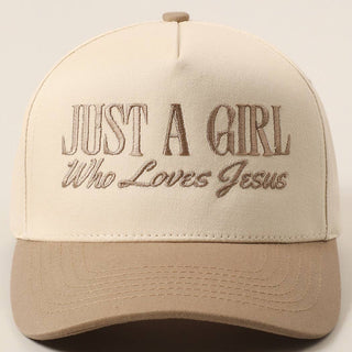 JUST A GIRL WHO LOVES JESUS