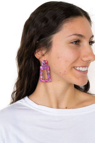 PARADISE PINK EARRINGS