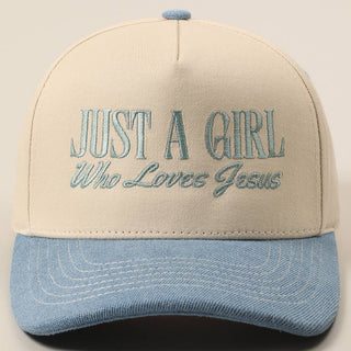 JUST A GIRL WHO LOVES JESUS