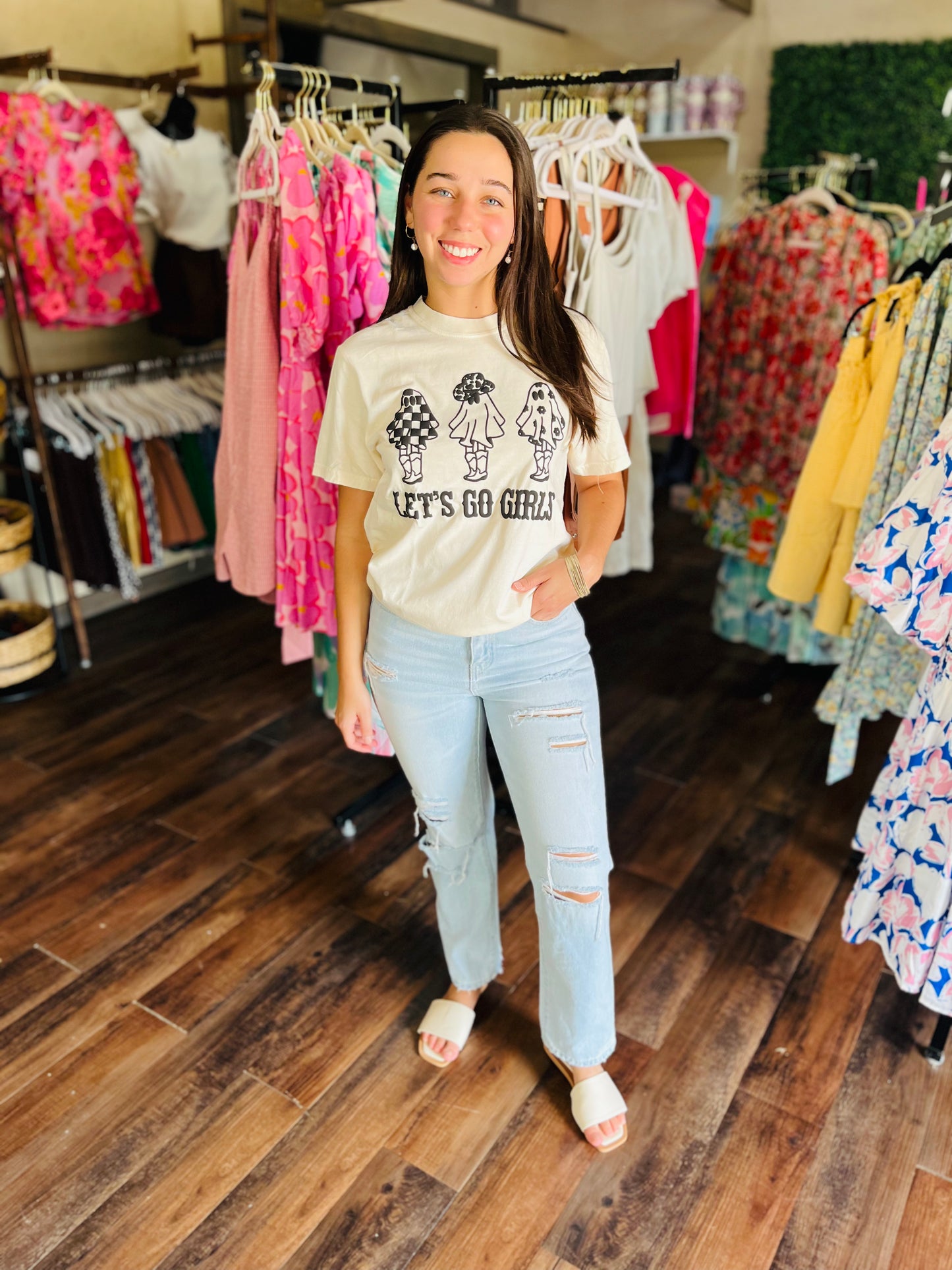 LETS GO GIRLS TEE