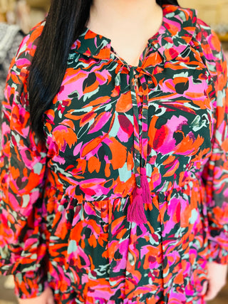 BOLD STATMENT DRESS-PLUS