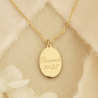 PROVERBS 31:25 NECKLACE