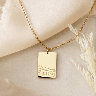 GALATIANS 5:22-23 NECKLACE