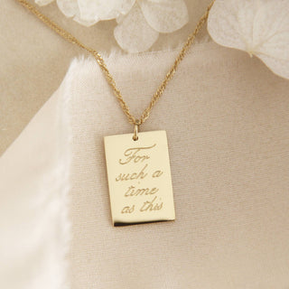 ESTHER 4:14 NECKLACE