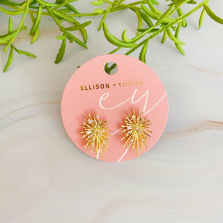 SHINES SPREAD STUD EARRINGS
