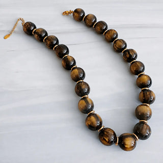 BOLD BEADED NECKLACE