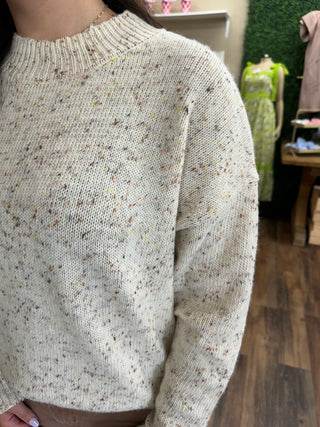 SPECKLED SWEATER