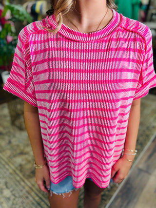 RIBBED STRIPE