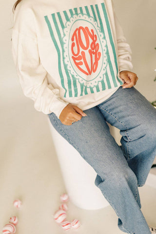 JOYFUL STRIPE | SWEATSHIRT