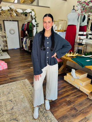 THE WREN RIBBED SWEATER