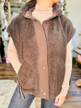PLUSH SHERPA VEST