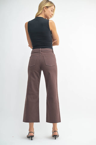 ESPRESSO WIDE LEG JEANS