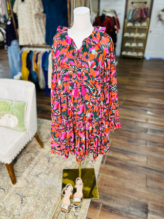 BOLD STATMENT DRESS-PLUS