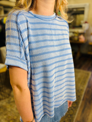 RIBBED STRIPE