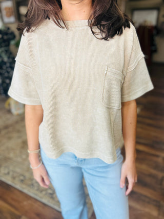 RELAXED AND RIBBED